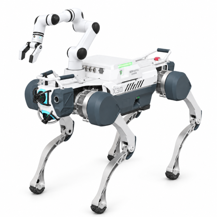 Deep Robotics X30 RealMan RML63-6F-V Robot Arm + Six-Dimensional Force+Gripper
