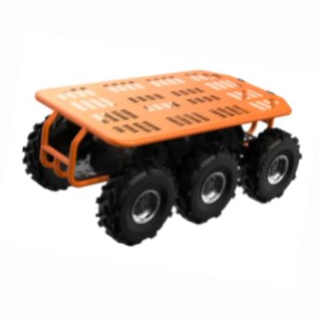 Topsky 6X6 differential wheeled robot chassis
